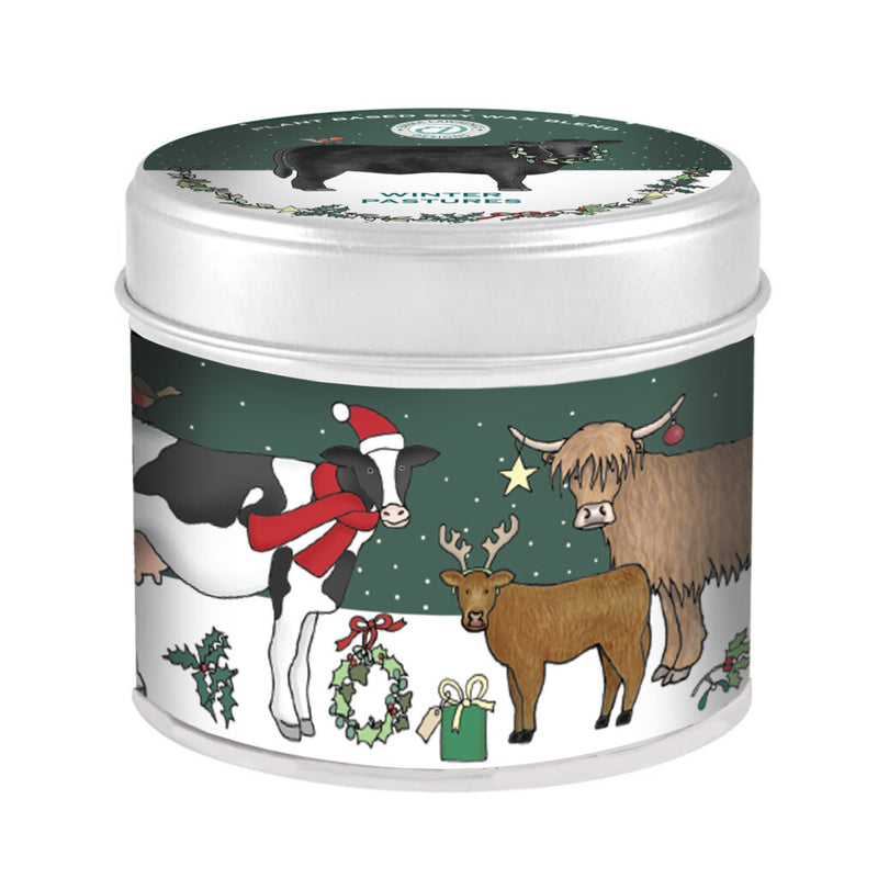 The Country Candle Company Winter Pastures Tin