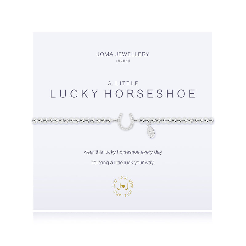 Joma Jewellery - A little Lucky Horseshoe- Braclet