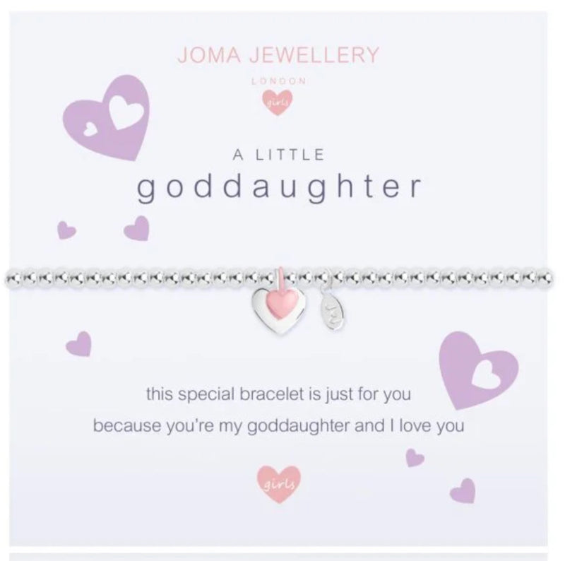 Joma Jewellery - Children's a little GODDAUGHTER - bracelet C393