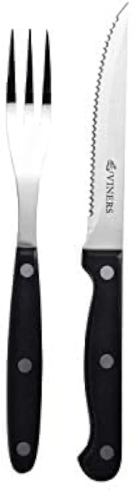 Viners Everyday 12 piece steak knife and fork set