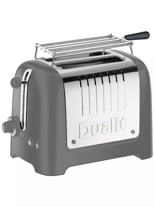 Dualit 2 Slice Lite Grey S/Steel Toaster