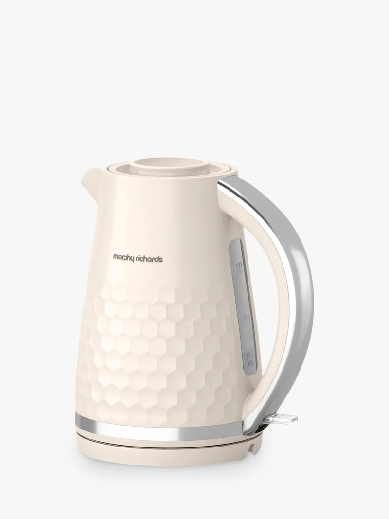 Morphy Richards Hive Jug Kettle 1.5litre 3kw Cream