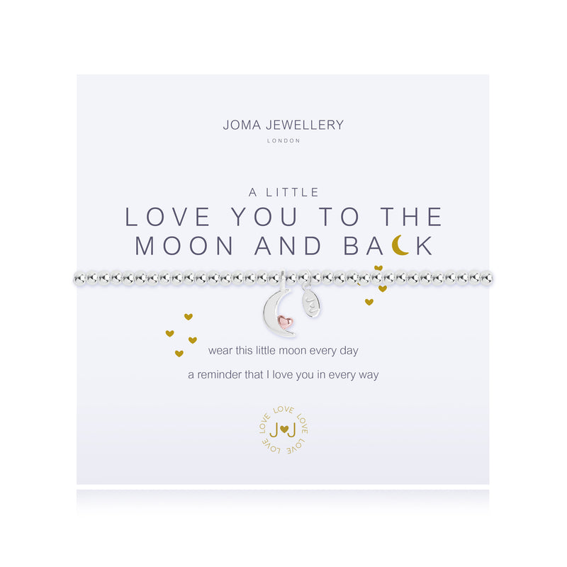 Joma Jewellery - a little LOVE YOU TO THE MOON & BACK - bracelet