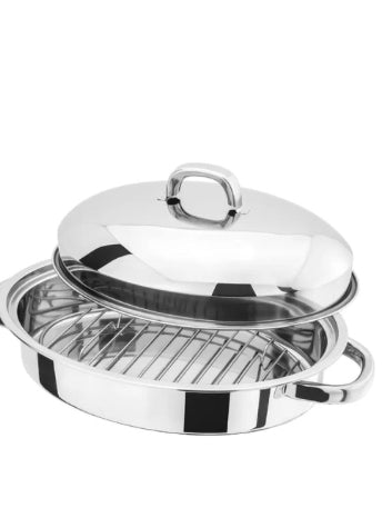 Judge Speciality Cookware Oval Roaster with Rack