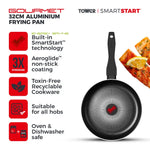 Tower Smart Start Classic 32cm Frying Pan