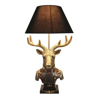 Straits Stag Lamp 36x62cm