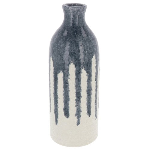 JD Vesuvius Bottle Vase Large Grey