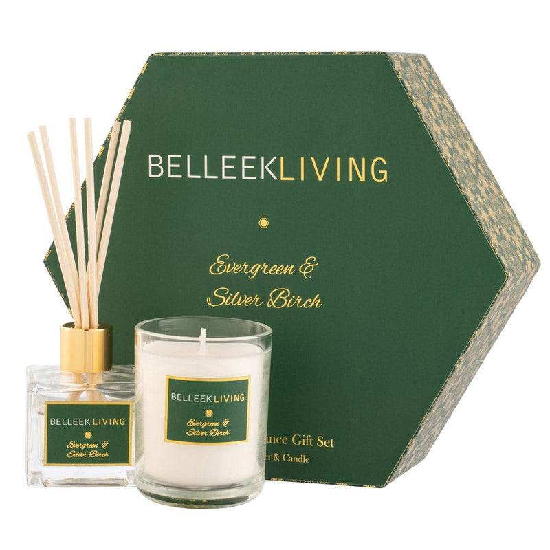 ⭐STAR BUY⭐ Belleek Living Evergreen & Silver Birch Gift Set...HALF PRICE