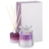 Galway Crystal Mulberry Gift Set..Candle & Diffuser