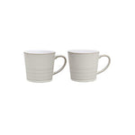 Denby Natural Canvas Set of 2 Textured Mugs