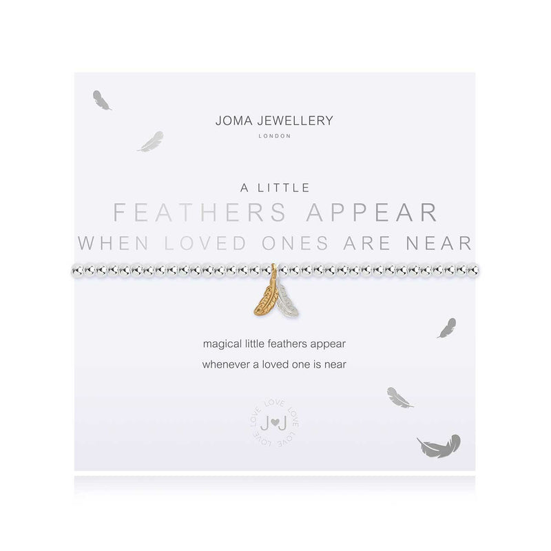 Joma Jewellery - A LITTLE FEATHERS APPEAR WHEN LOVED ONES ARE NEAR