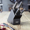 Stellar Sabatier IS 5 Piece Knife Block Set Black