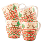 ⭐STAR BUY ⭐ Aynsley Christmas Jumper Mugs Set of 4 in Luxury Gift Box 🎁