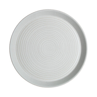 Denby Impression Charcoal Spiral Dinner Plate