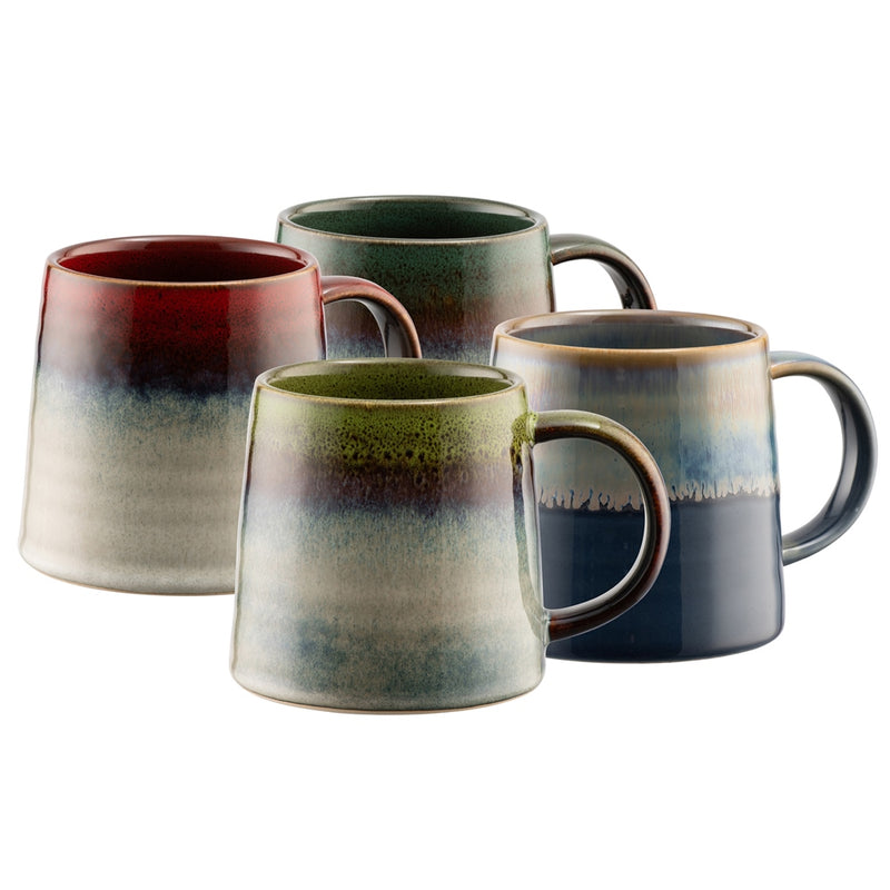 Belleek Living Aura Set of 4 Mugs