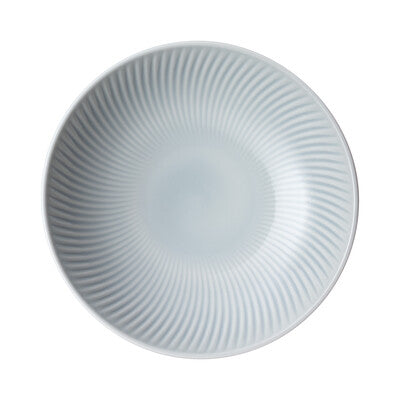 DENBY PORCELAIN ARC GREY PASTA BOWL