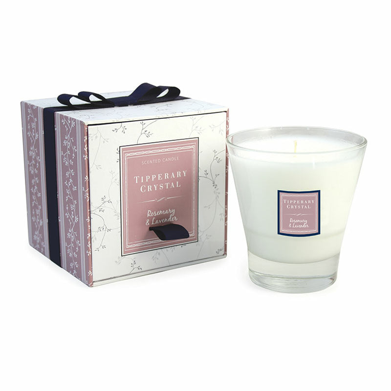 Tipperary Crystal Rosemary & Lavender Candle