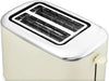 Morphy Richards Equip Cream 2 Slice Toaster Stainless Steel