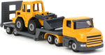 SIKU 1:87 LOW LOADER WITH FRONT LOADER