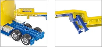 SIKU 1:87 TRUCK with 2 NEW HOLLAND TRACTORS