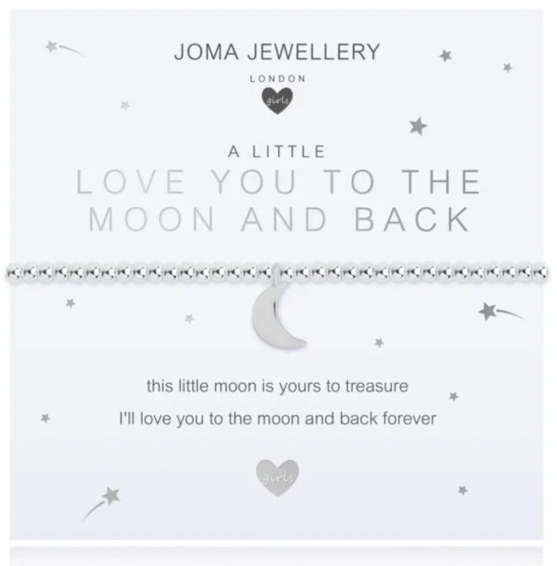 Joma Jewellery - CHILDREN'S A LITTLE | LOVE YOU TO THE MOON AND BACK C495