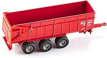 SIKU 1:87 MASSEY FERGUSON TRACTOR W/KRAMPE TRAILER