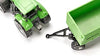 SIKU 1:87 DEUTZ-FAHR WITH FORTUNA 4 WHEEL TRAILER