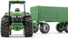 SIKU 1:50 JOHN DEERE TRACTOR WITH TRAILER