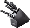 Stellar Sabatier IS 5 Piece Knife Block Set Black