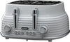 Daewoo Sienna 4 Slice  Toaster Grey