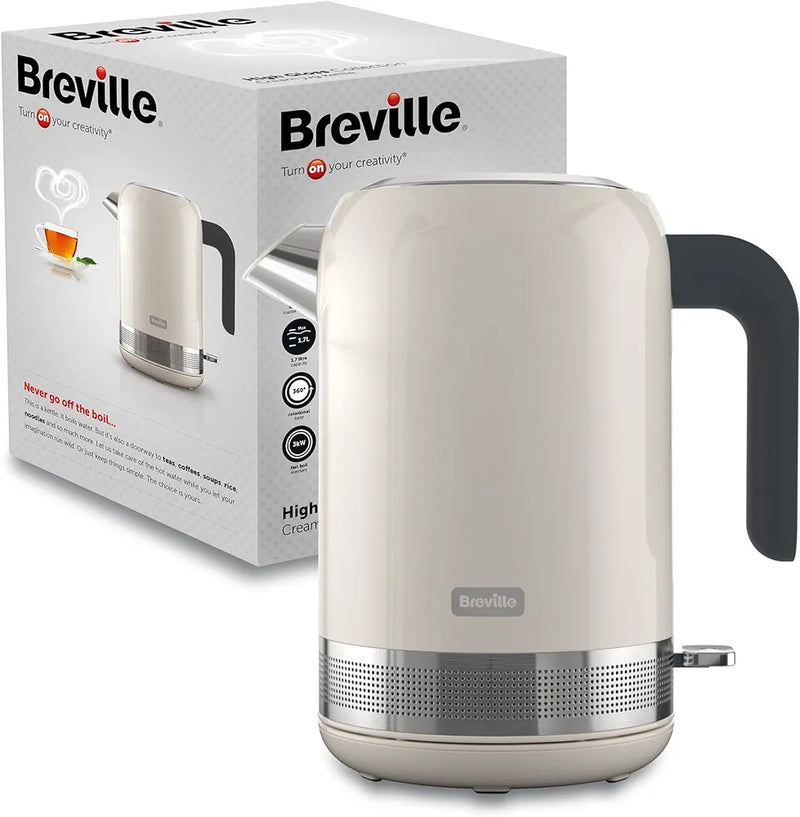 Breville High Gloss Kettle Cream