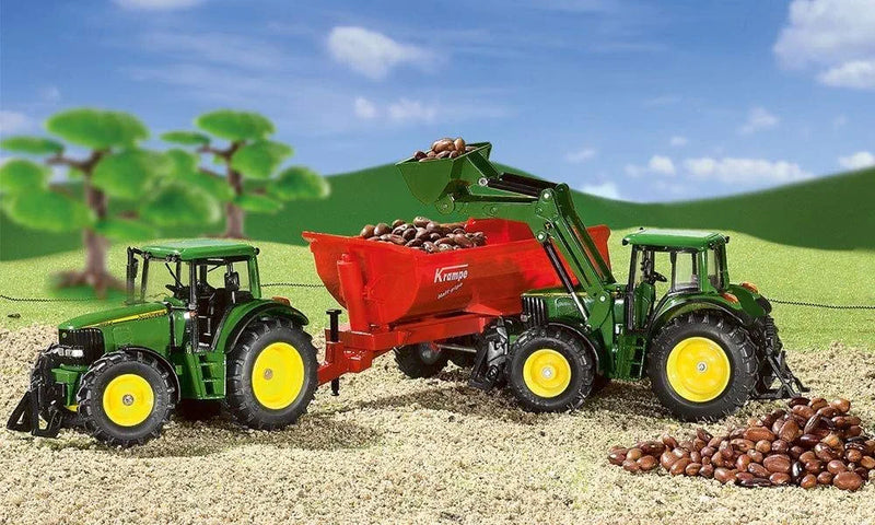 SIKU 1:32 JOHN DEERE TRACTOR with FRONT LOADER