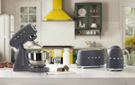 Smeg Retro 2 Slice Toaster - Slate Grey