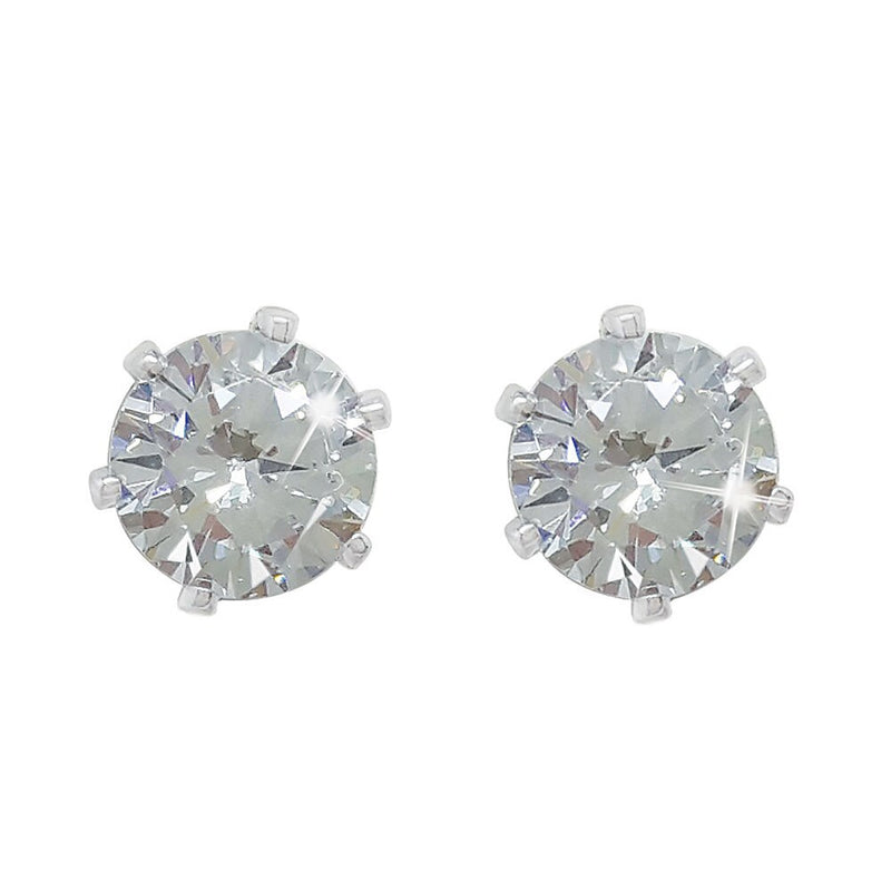 Tipperary Crystal silver Stuf Earrings Clear Stone 107229