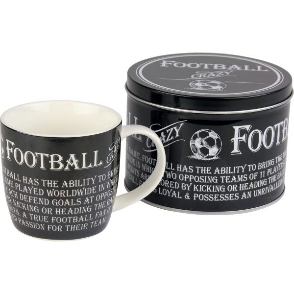 ARORA MUG AND TIN FOOTBALL