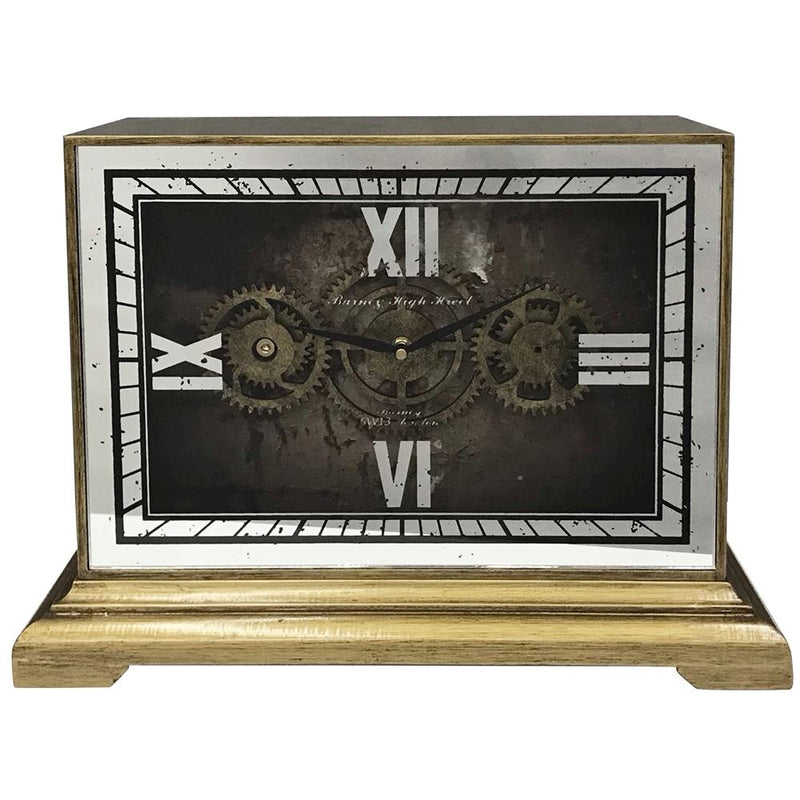 WJS Gold mantle clock with movements