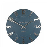 Thomas Kent 12" Mulberry Wall Clock Midnight Blue