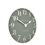 Thomas Kent Arabic Seagrass Small Wall Clock 12'