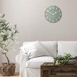 Thomas Kent Arabic Seagrass Small Wall Clock 12'