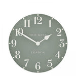 Thomas Kent Arabic Seagrass Small Wall Clock 12'