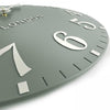 Thomas Kent Arabic Seagrass Small Wall Clock 12'