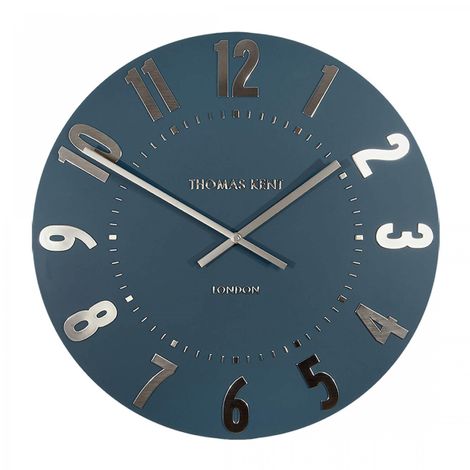 Thomas Kent 20" Mulberry Wall Clock Midnight Blue
