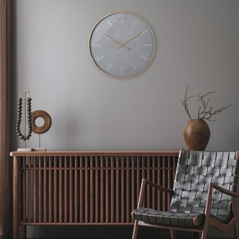 THOMAS KENT 21 NORDIC WALL CLOCK CEMENT