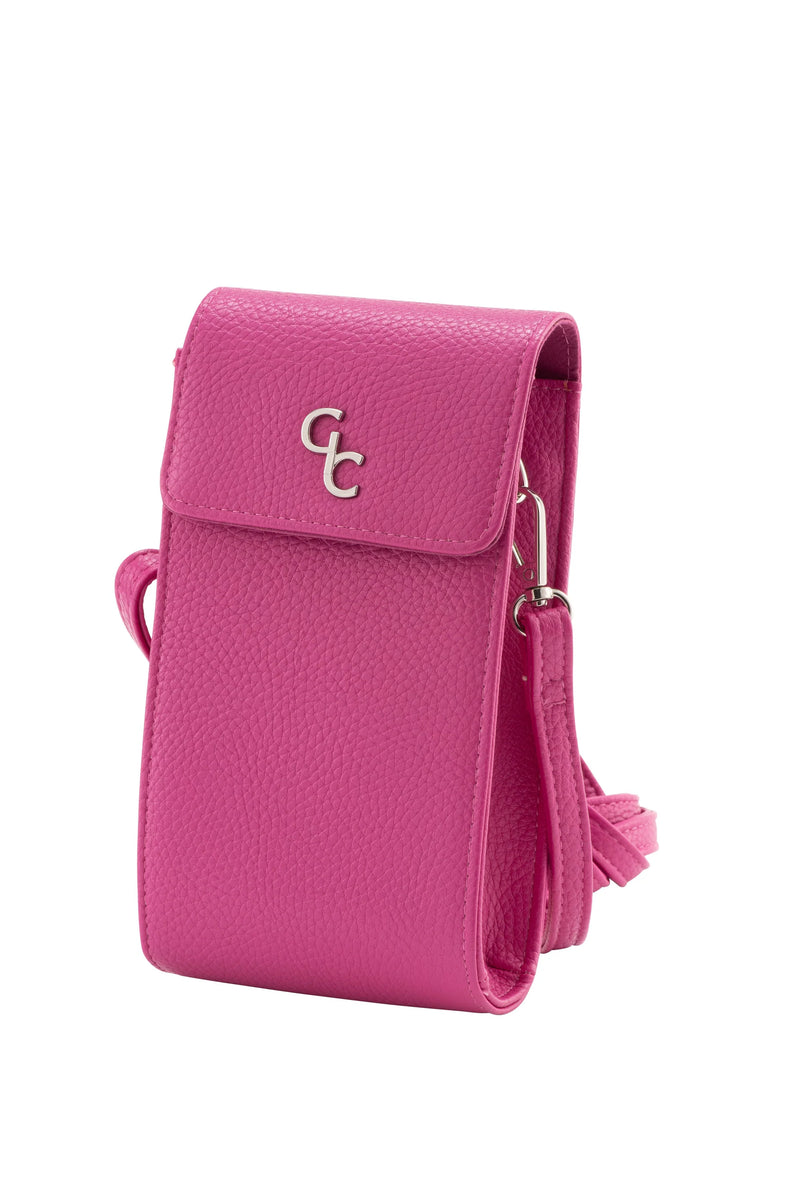 Galway Crystal Smartphone Crossbody Bag - Cerise