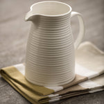 BELLEEK LIVING RIPPLE JUG