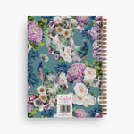 Lola Designs - PEACOCK WIROBOUND B5 ORGANISER/ NOTEBOOK BY LOLA DESIGN