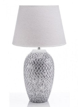 The Grange Collection Silver Table Lamp CA15