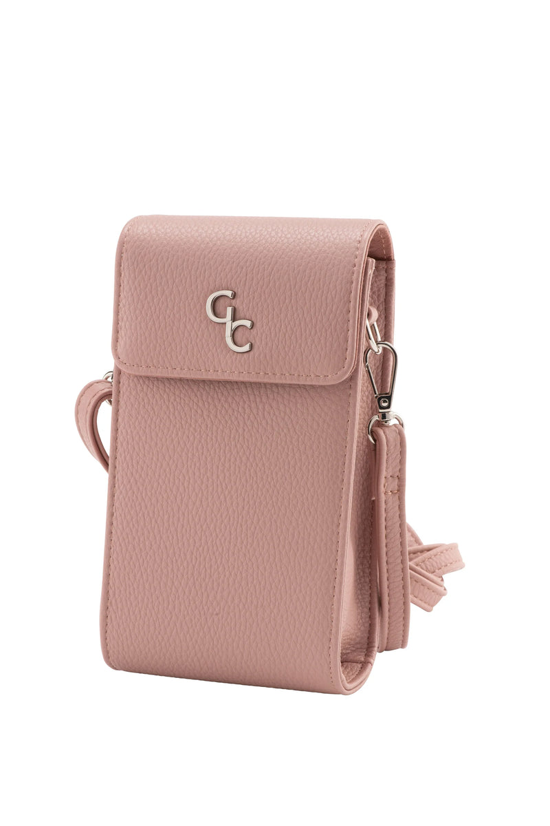 Galway Crystal Smartphone Crossbody Bag - Dusty Pink