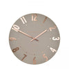 Thomas Kent 12" Mulberry Wall Clock Rose Gold