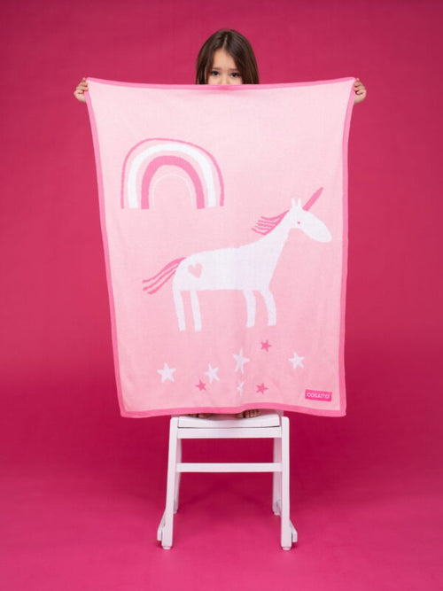 Ziggle Cosatto Unicorn land blanket